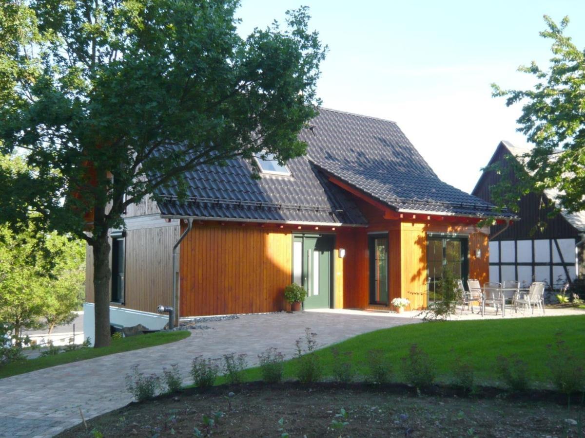Ferienhaus Wasserfall Bestwig Buitenkant foto