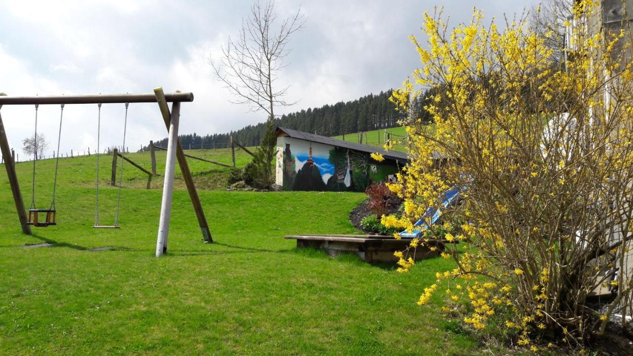 Ferienhaus Wasserfall Bestwig Buitenkant foto