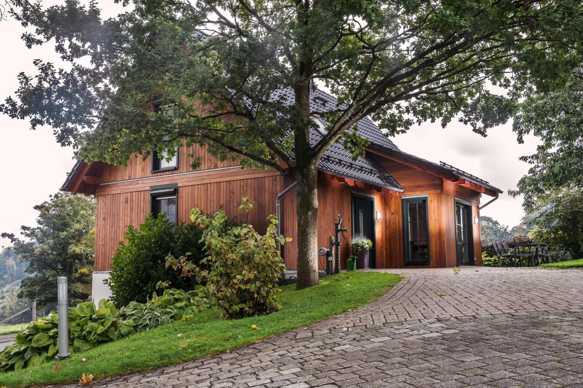 Ferienhaus Wasserfall Bestwig Buitenkant foto