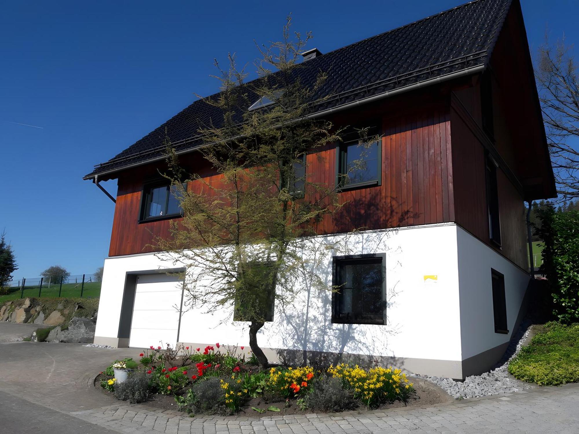 Ferienhaus Wasserfall Bestwig Buitenkant foto